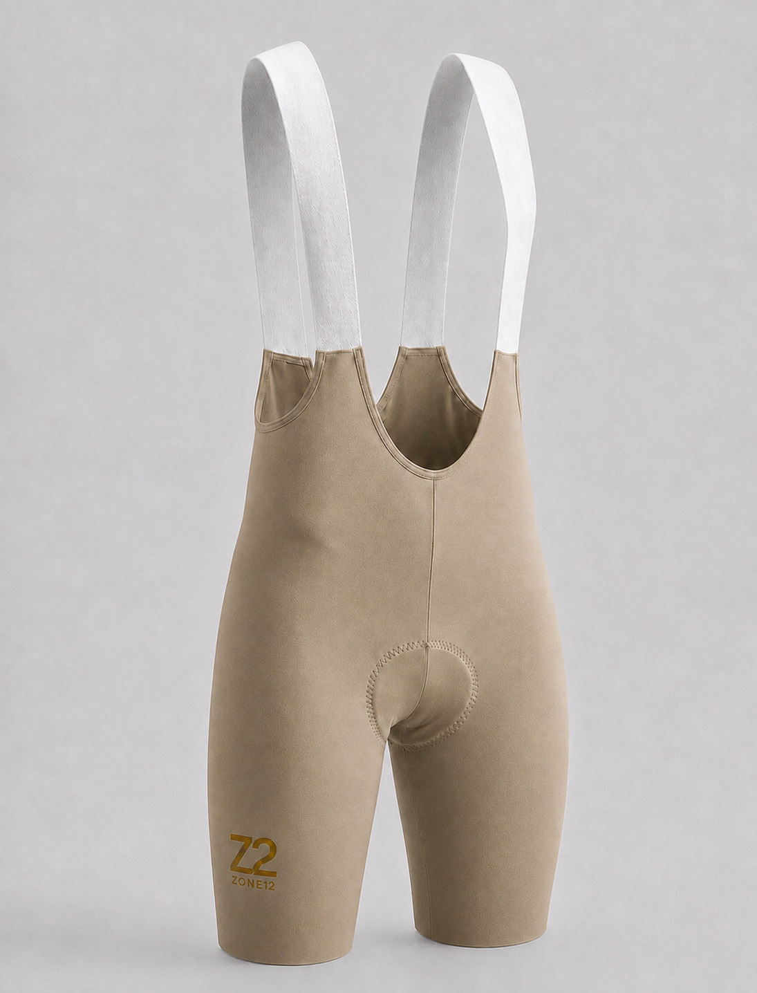 Z2 Men Seamless Pro Bib Shorts Sand