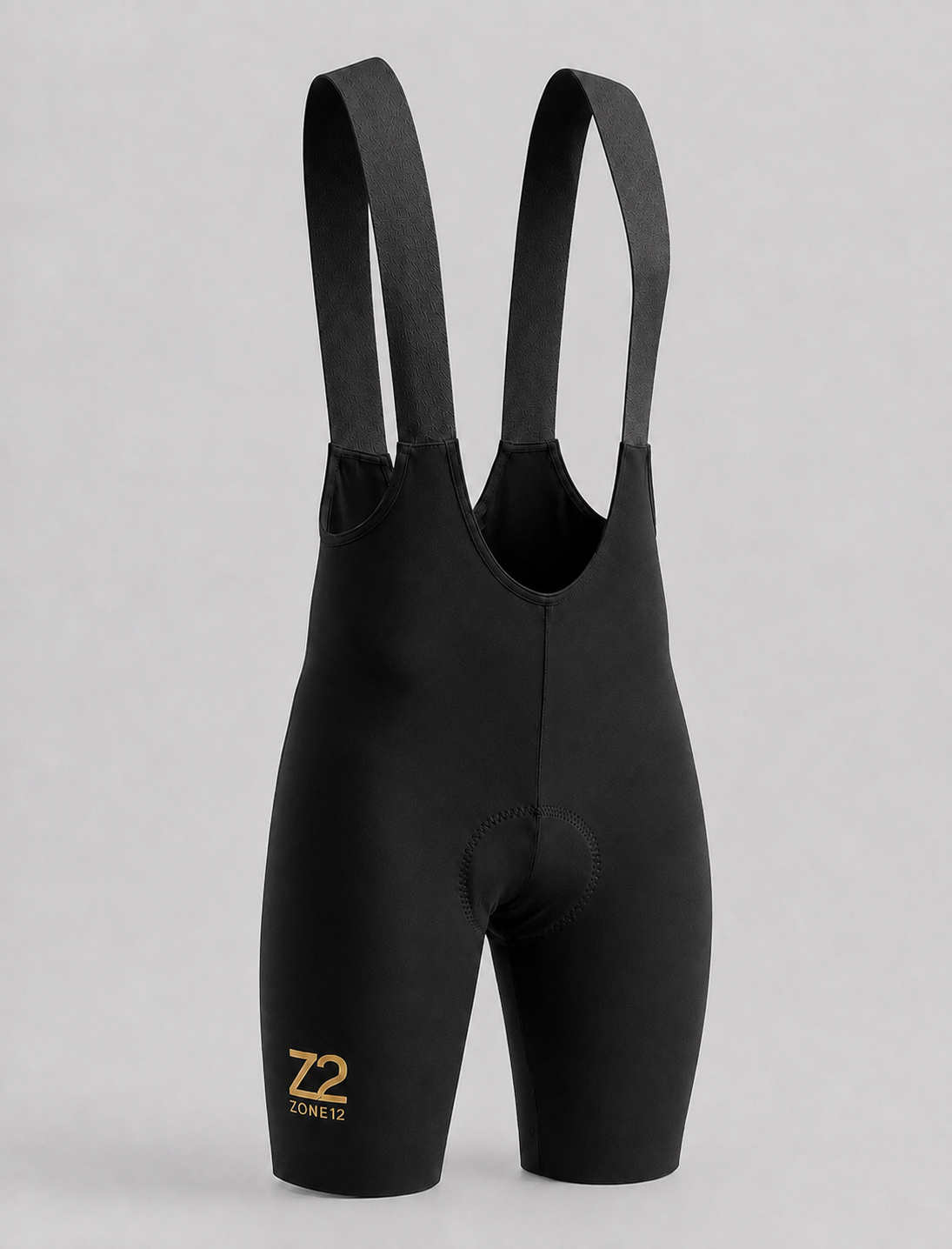 Z2 Unisex Seamless Pro Bib Shorts Black