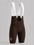 Z2 Unisex Seamless Pro Bib Shorts Chocolate