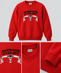 Z2 Womens Red Crewneck Sweatshirt