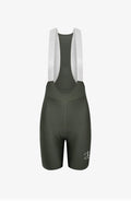 GRG KM200 women Seamless pro bib shorts olive gofrada