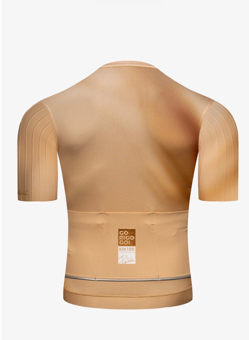 GRG KM100 Unisex pro fit jersey tan beige
