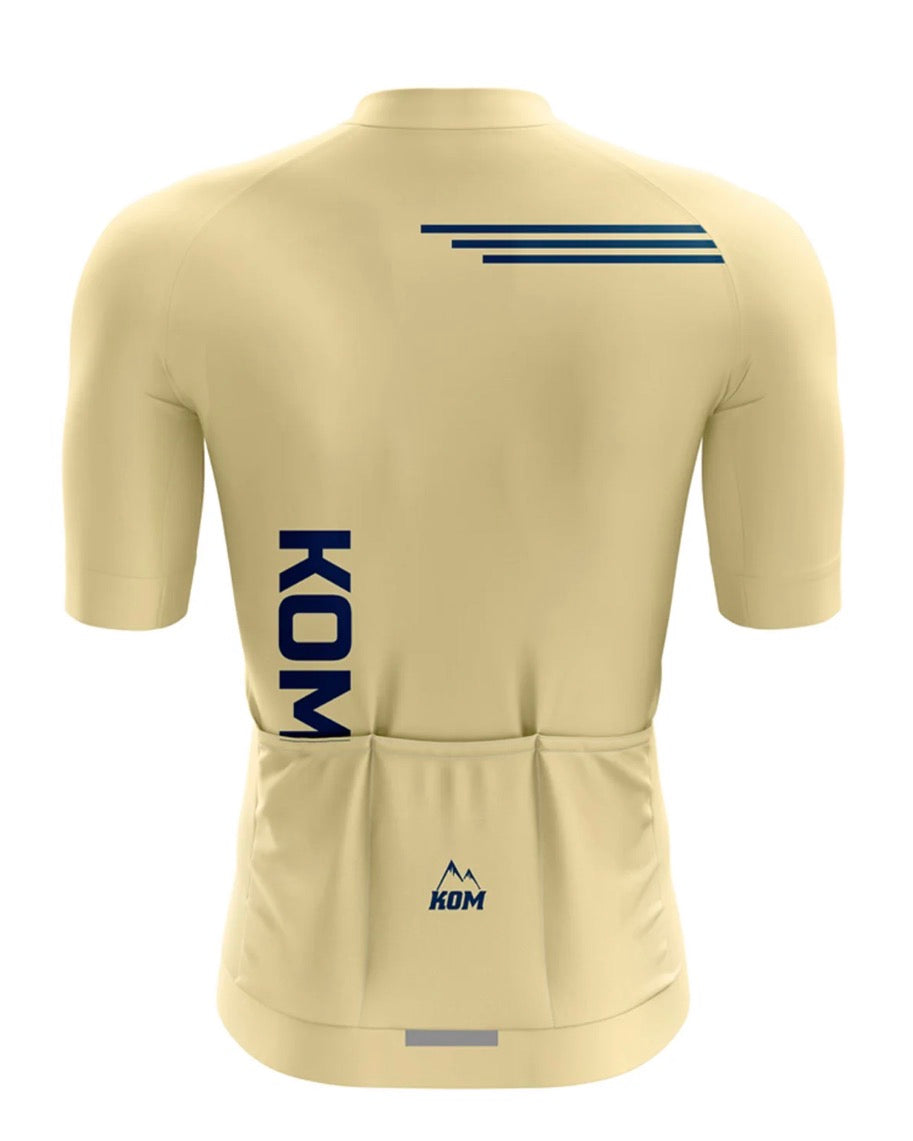 KOM TOUR Unisex pro fit jersey beige