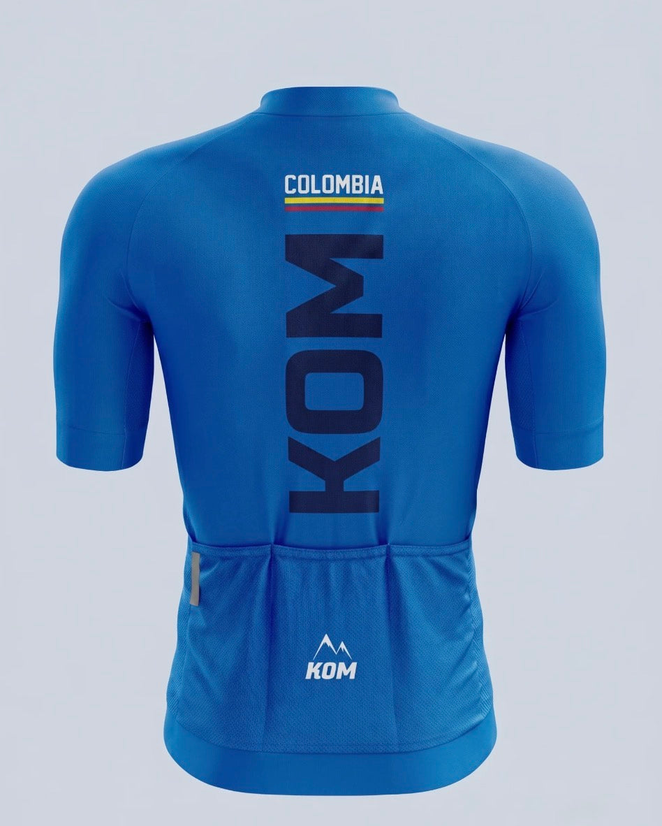KOM GIRO Unisex jersey COLOMBIA BLUE