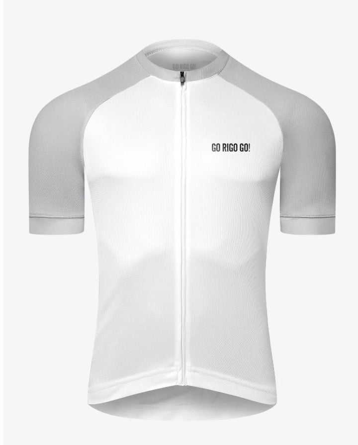 GRG KM50 Unisex jersey white/silver