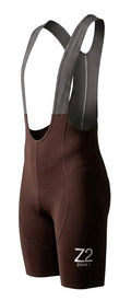 Z2 unisex seamless pro Bib shorts brown