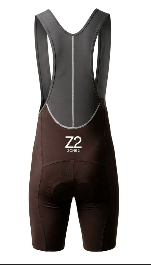 Z2 unisex seamless pro Bib shorts brown